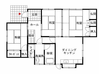 I様（相浦町）1F施工前