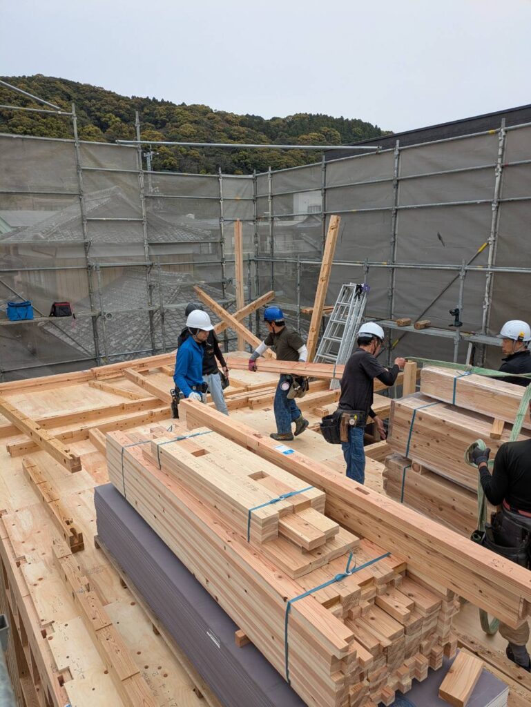 棟上の様子2